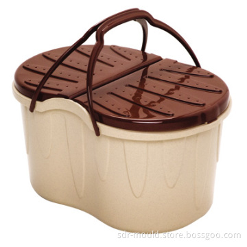 The Plastic Coverd Baskets Injection Molding